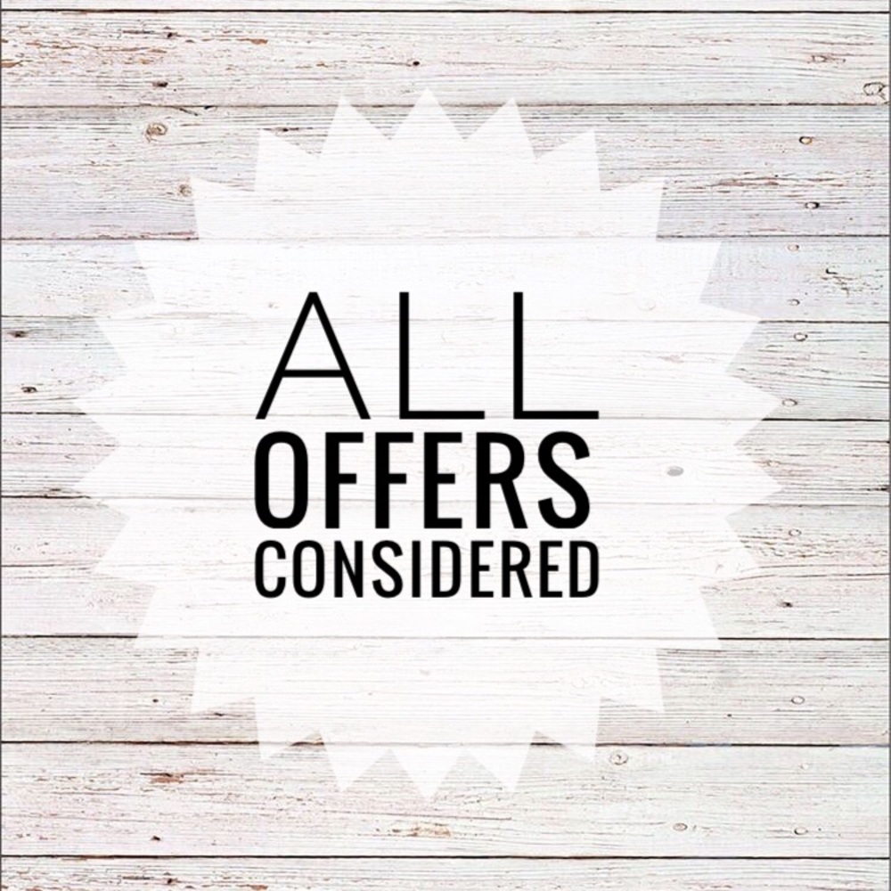 Feel free to make an offer!